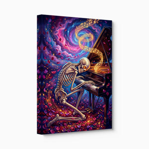 Skeleton's Nocturne - Luxury Wall Art