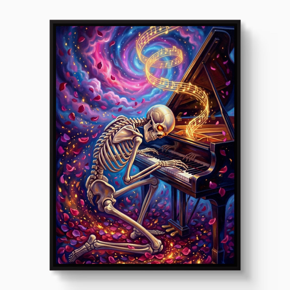 Skeleton's Nocturne - Luxury Wall Art
