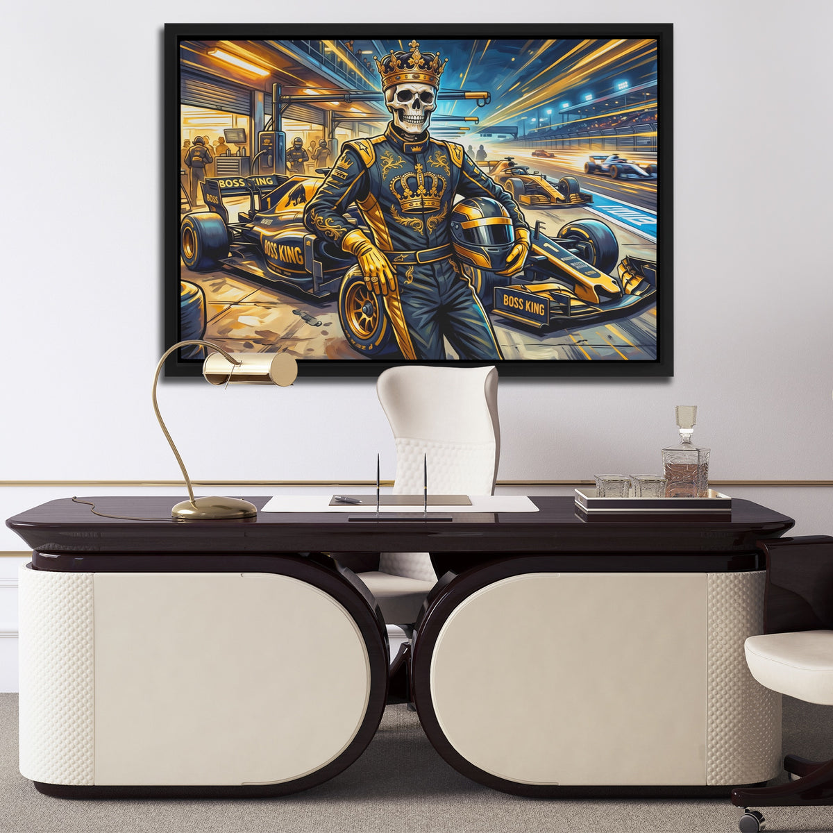 Skull King Racing — Skull King Racing Luxury Office Desk 164