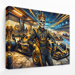 Skull King Racing — Skull King Racing Landscape   Side View   Mirror Wrap 101