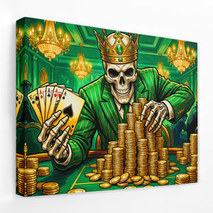 Skull King's Fortune — Skull King's Fortune Landscape   Side View   Mirror Wrap 102