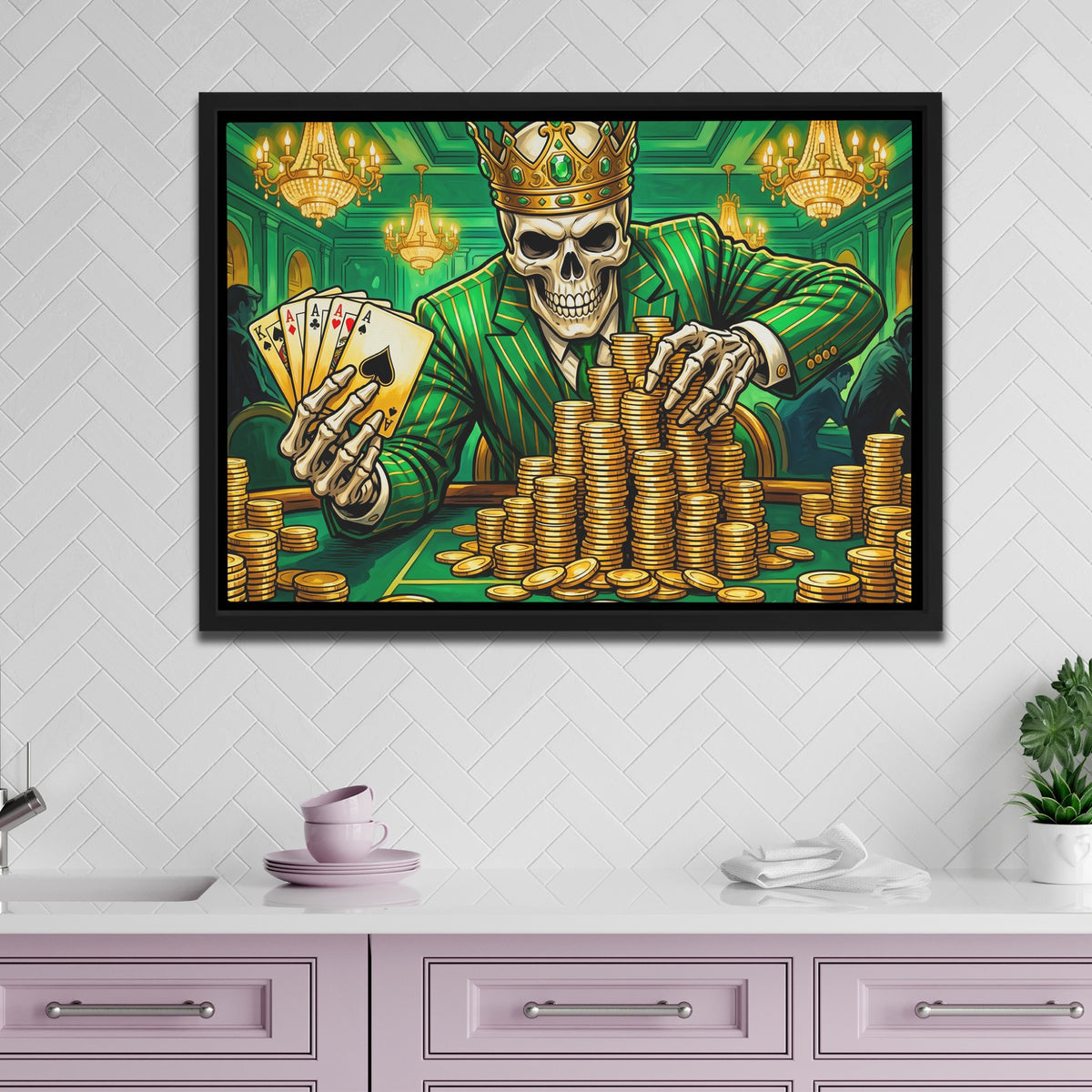 Skull King's Fortune — Skull King's Fortune pink kitchen land 270