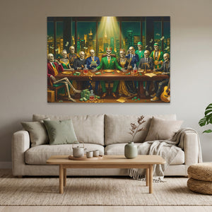 Skull Last Supper — Skull Last Supper Calm Vibes Land 40
