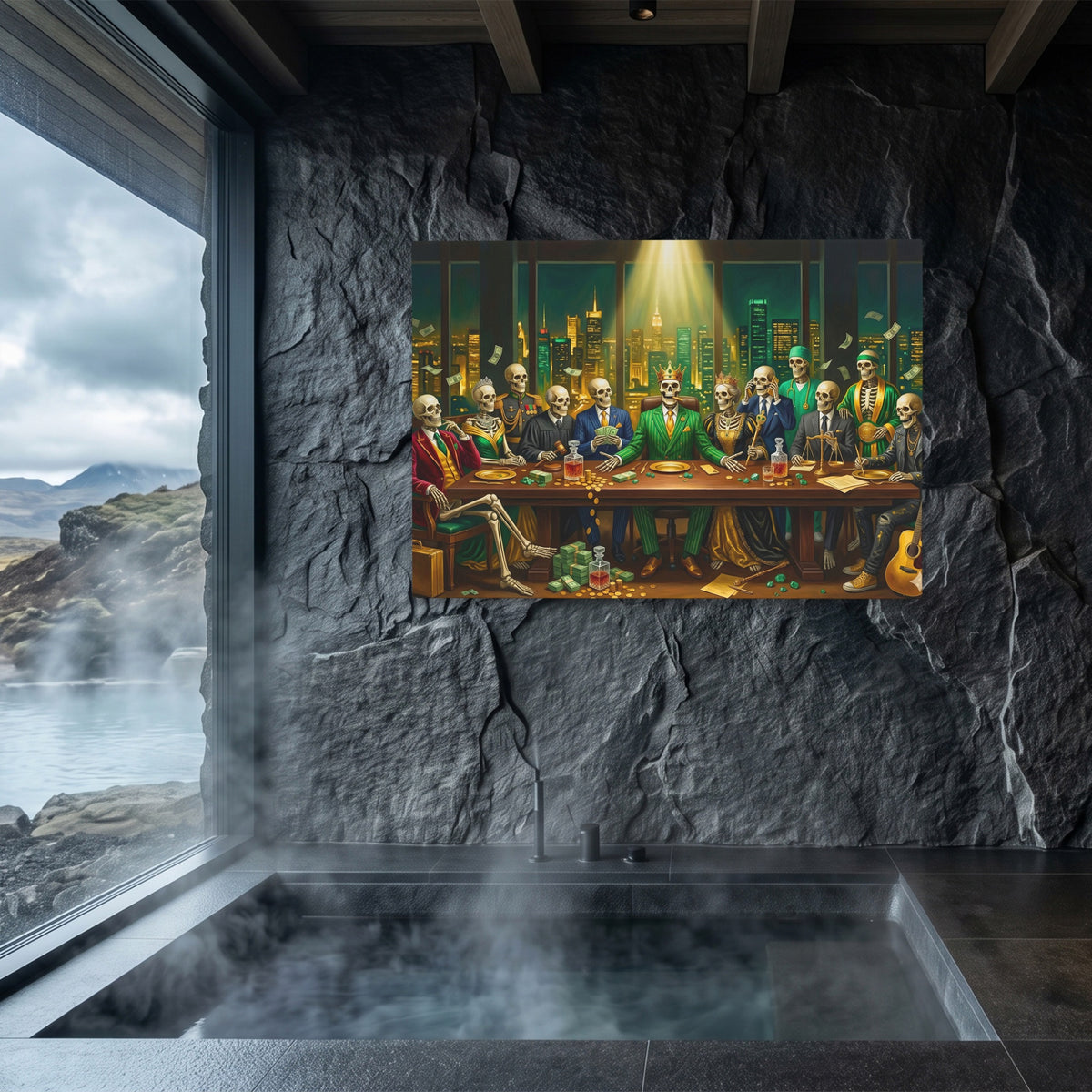 Skull Last Supper — Skull Last Supper Sauna Dark Land 208