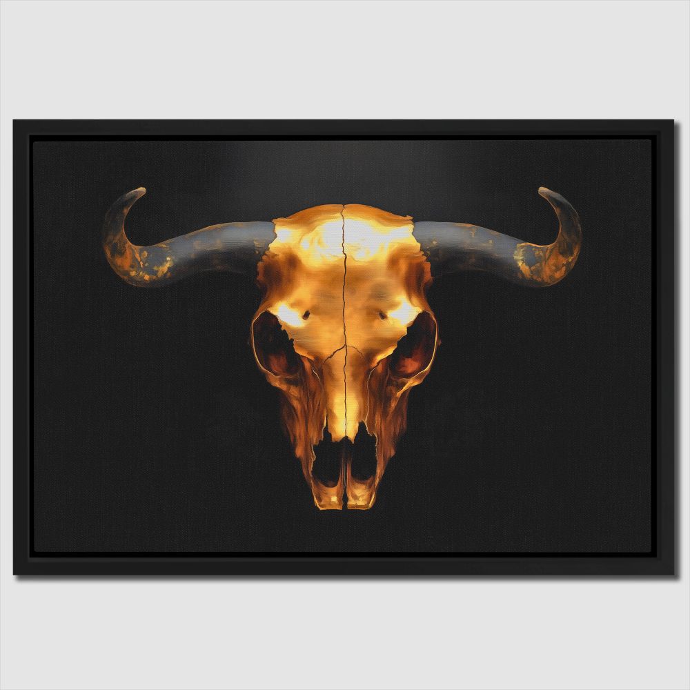 Skull of a Bull - Luxury Wall Art