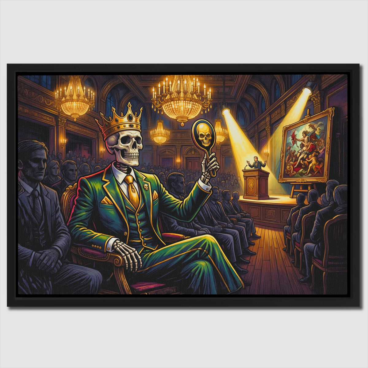 Skull Winning Bidder — Skull Winning Bidder Close Up Landscape 63