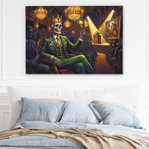 Skull Winning Bidder — Skull Winning Bidder Light Blue Bed 126