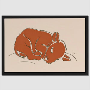 Sleeping Calf - Luxury Wall Art