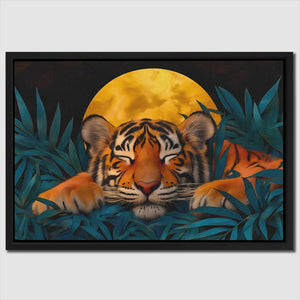 Sleepy Stripes - Luxury Wall Art