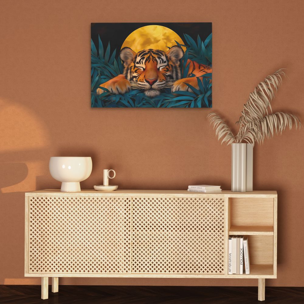 Sleepy Stripes - Luxury Wall Art