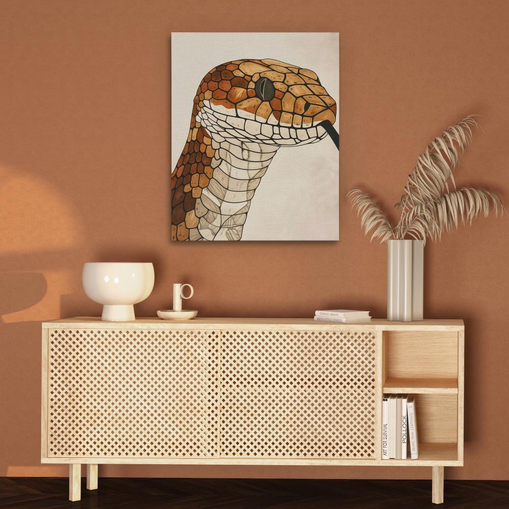 Slithering Snake - Luxury Wall Art