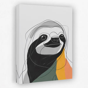 Sloth Ink Smile — Sloth Ink Smile Portrait   Side View   Mirror 375