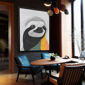 Sloth Ink Smile — Sloth Ink Smile Far Away Dining Room 100