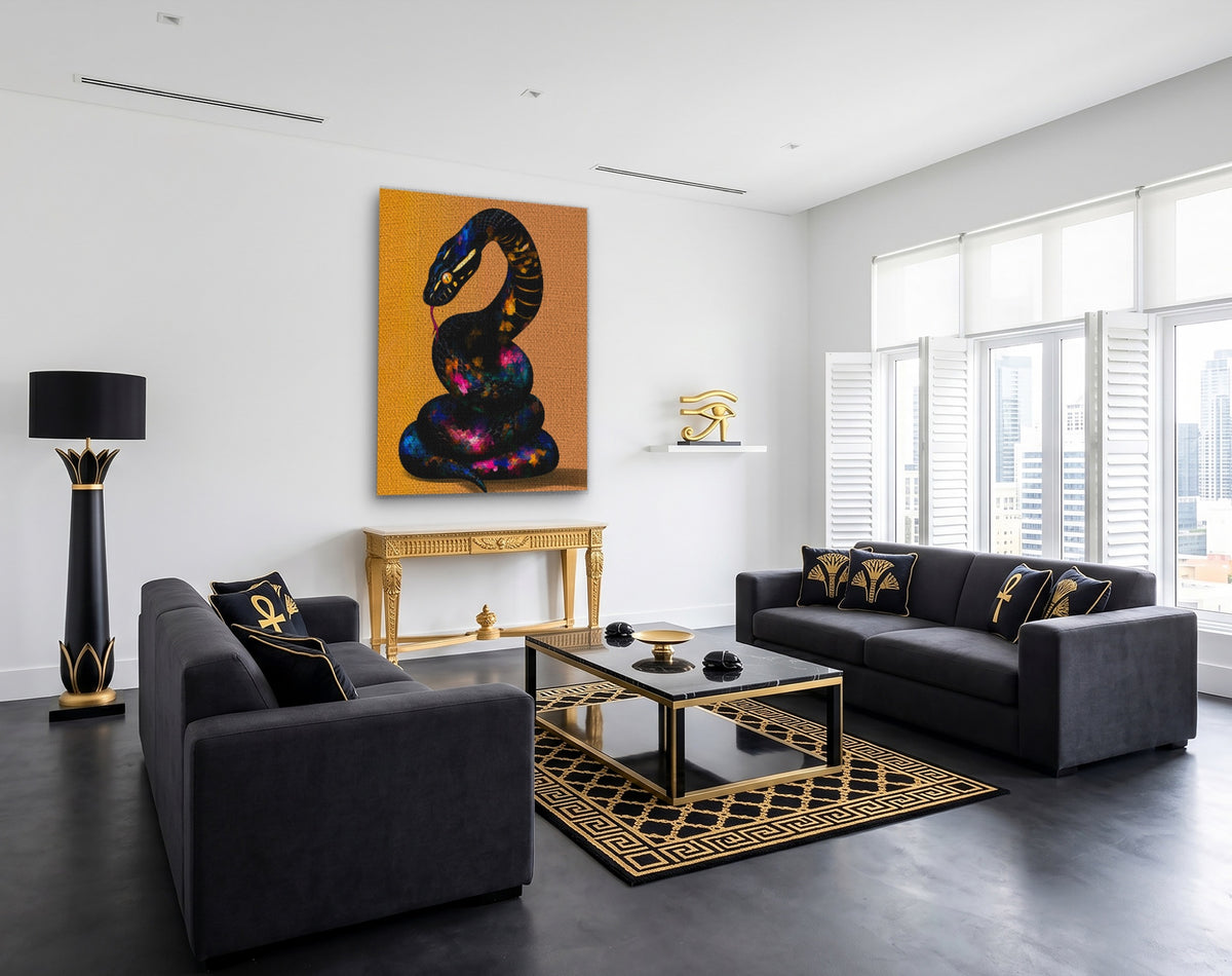 Snake Cosmic Flow — Snake Cosmic Flow Egypt Themed Room Port Angle 20