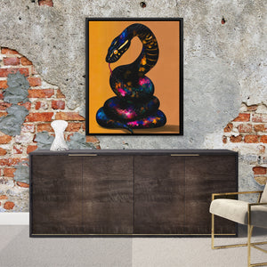 Snake Cosmic Flow — Snake Cosmic Flow Luxurious Room Exposed Brick 62