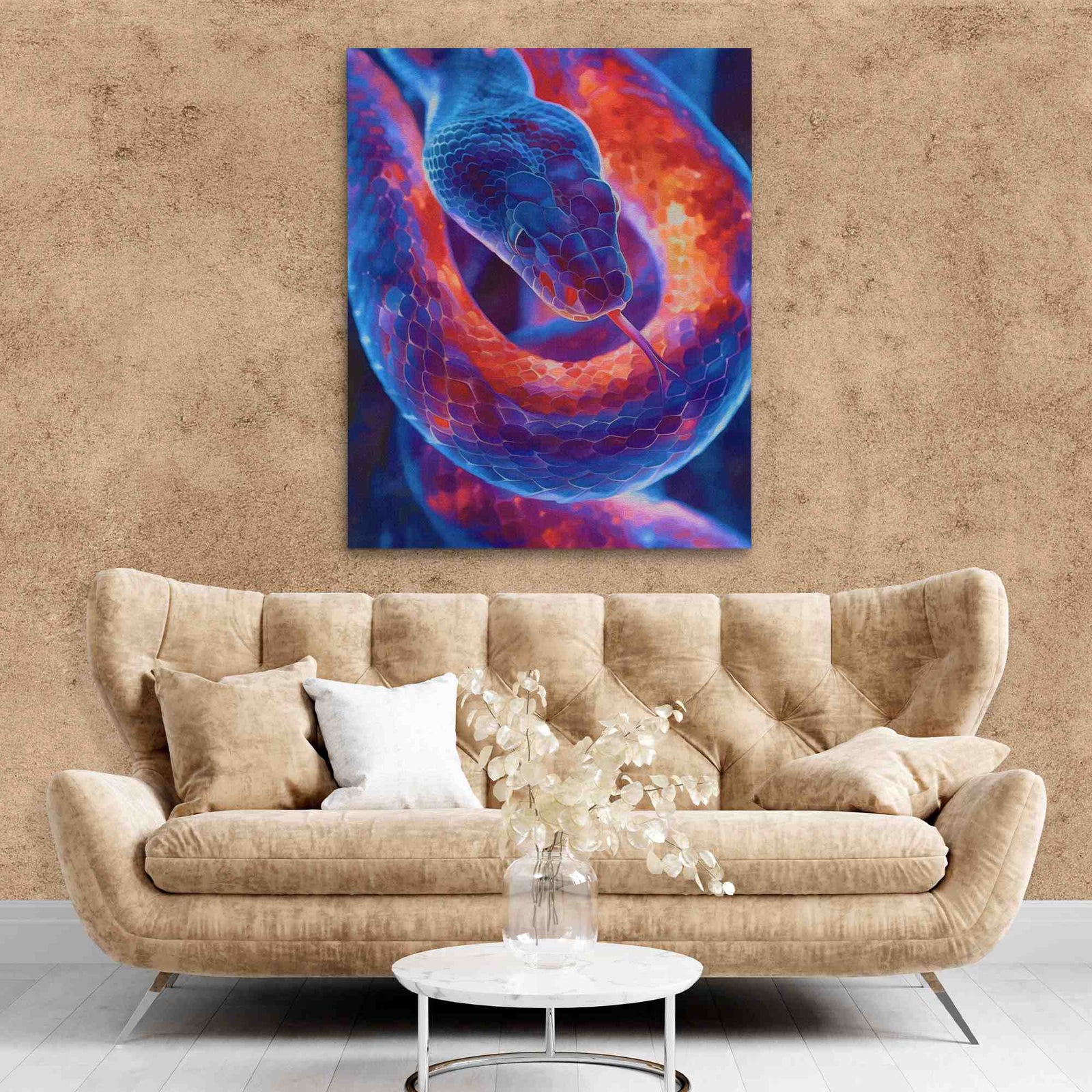 Snake Heat Signature - Luxury Wall Art