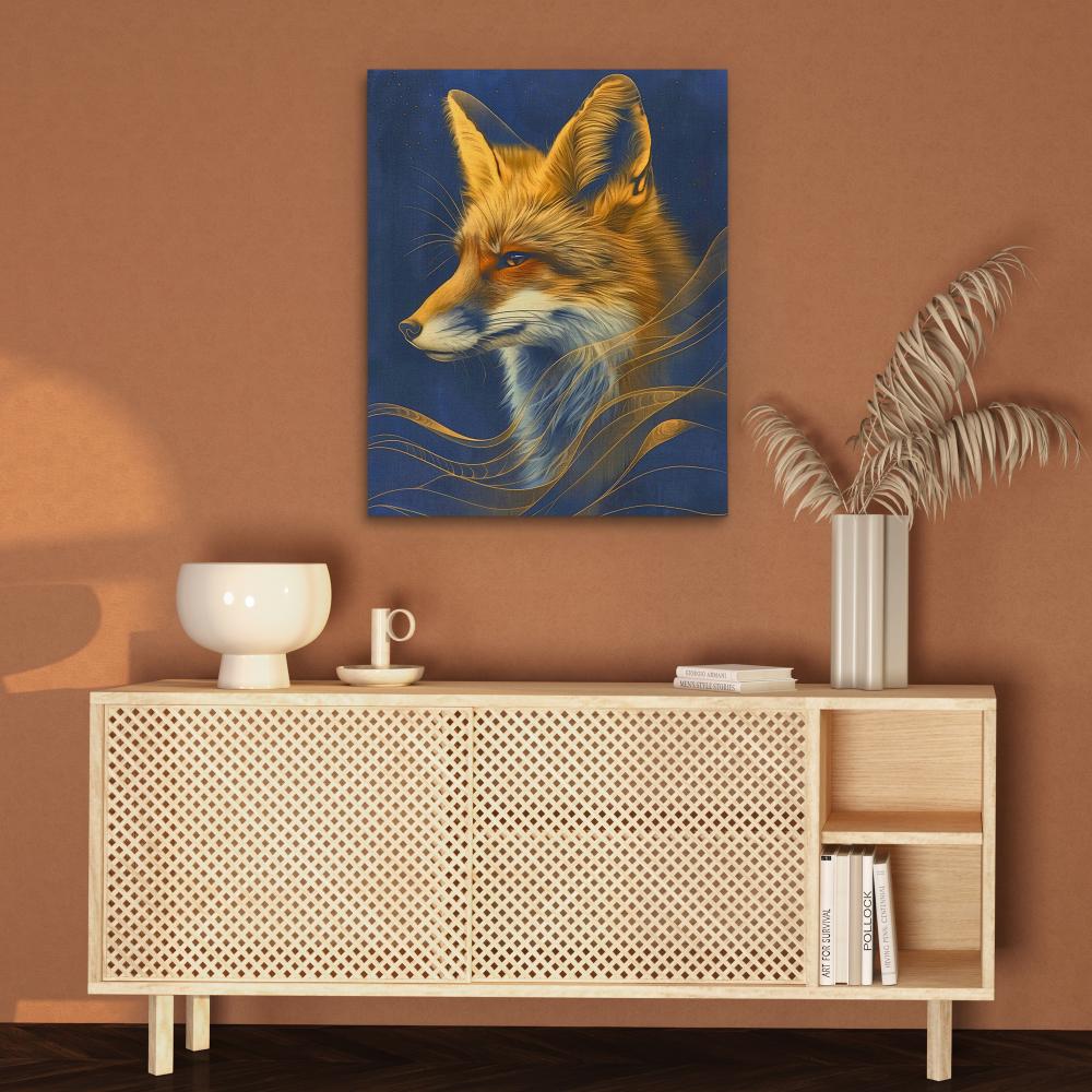 Sneaky Fox - Luxury Wall Art