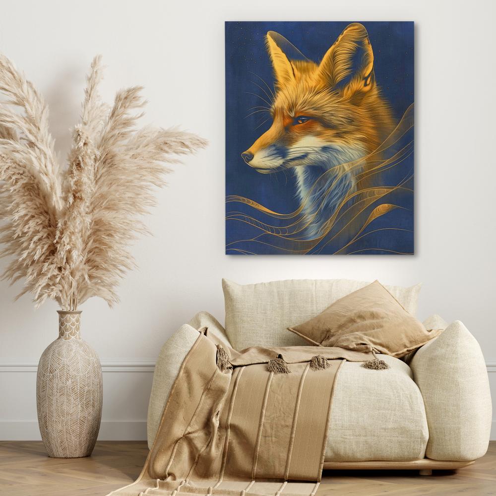 Sneaky Fox - Luxury Wall Art