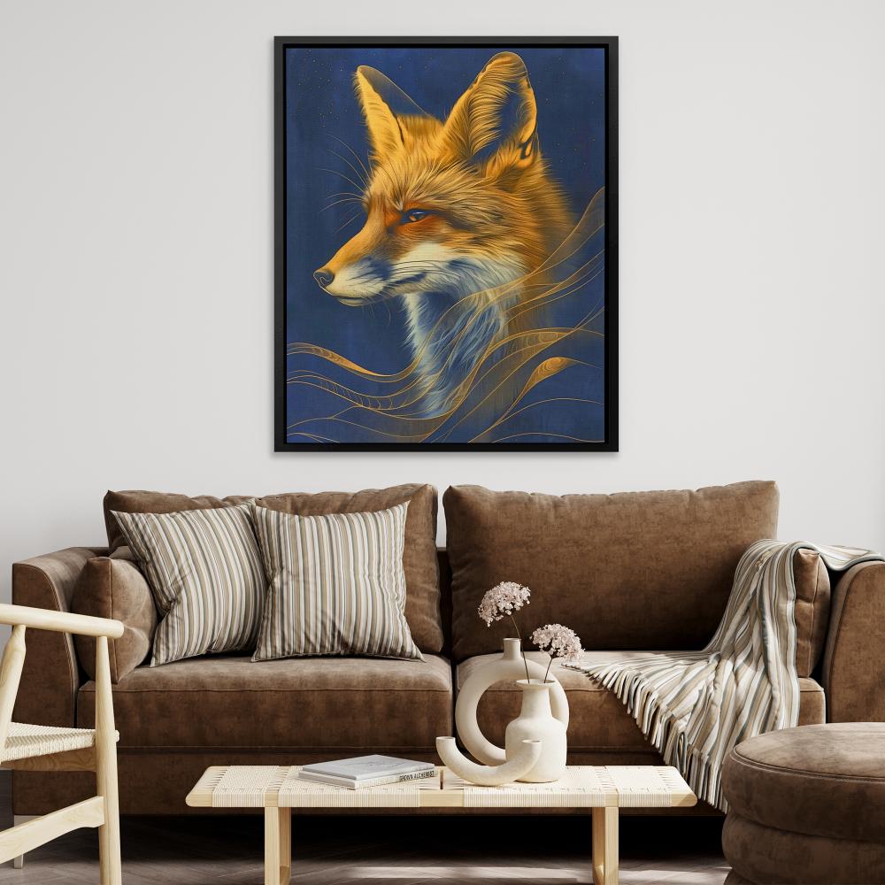 Sneaky Fox - Luxury Wall Art