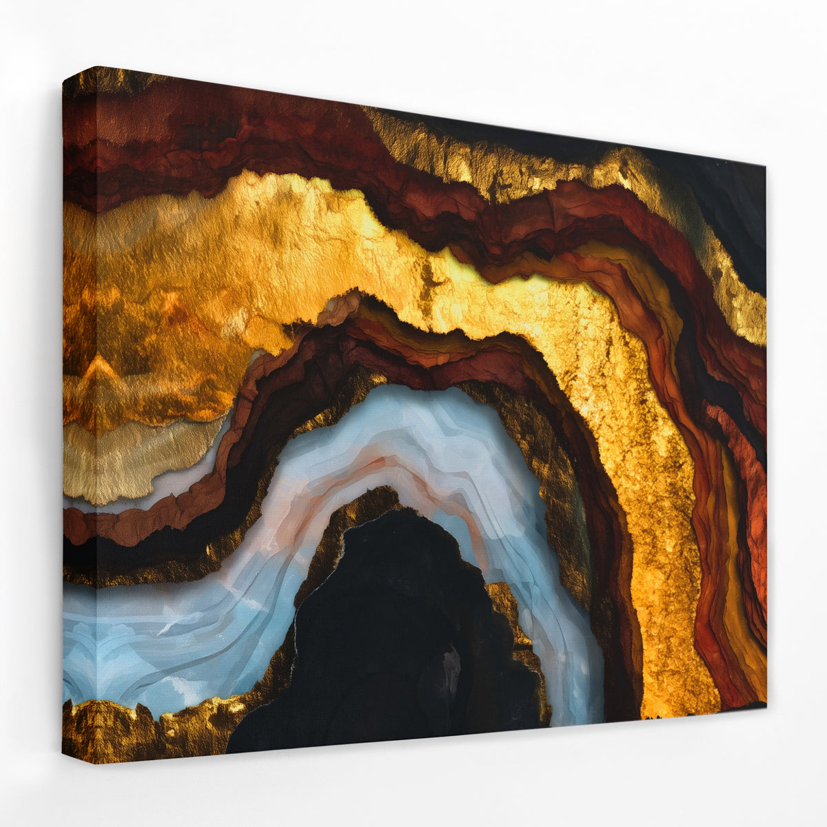 Snow Filled Plains — Snow Filled Plains Landscape   Side View   Mirror Wrap 123