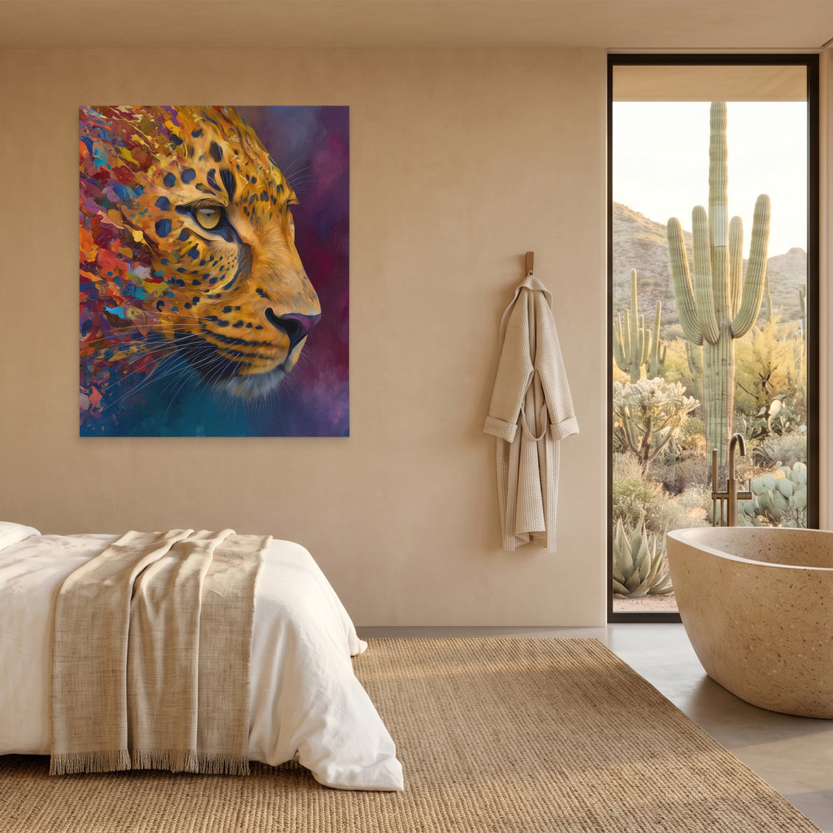 Snow Leopard Amber — Snow Leopard Amber Desert Home Port 21