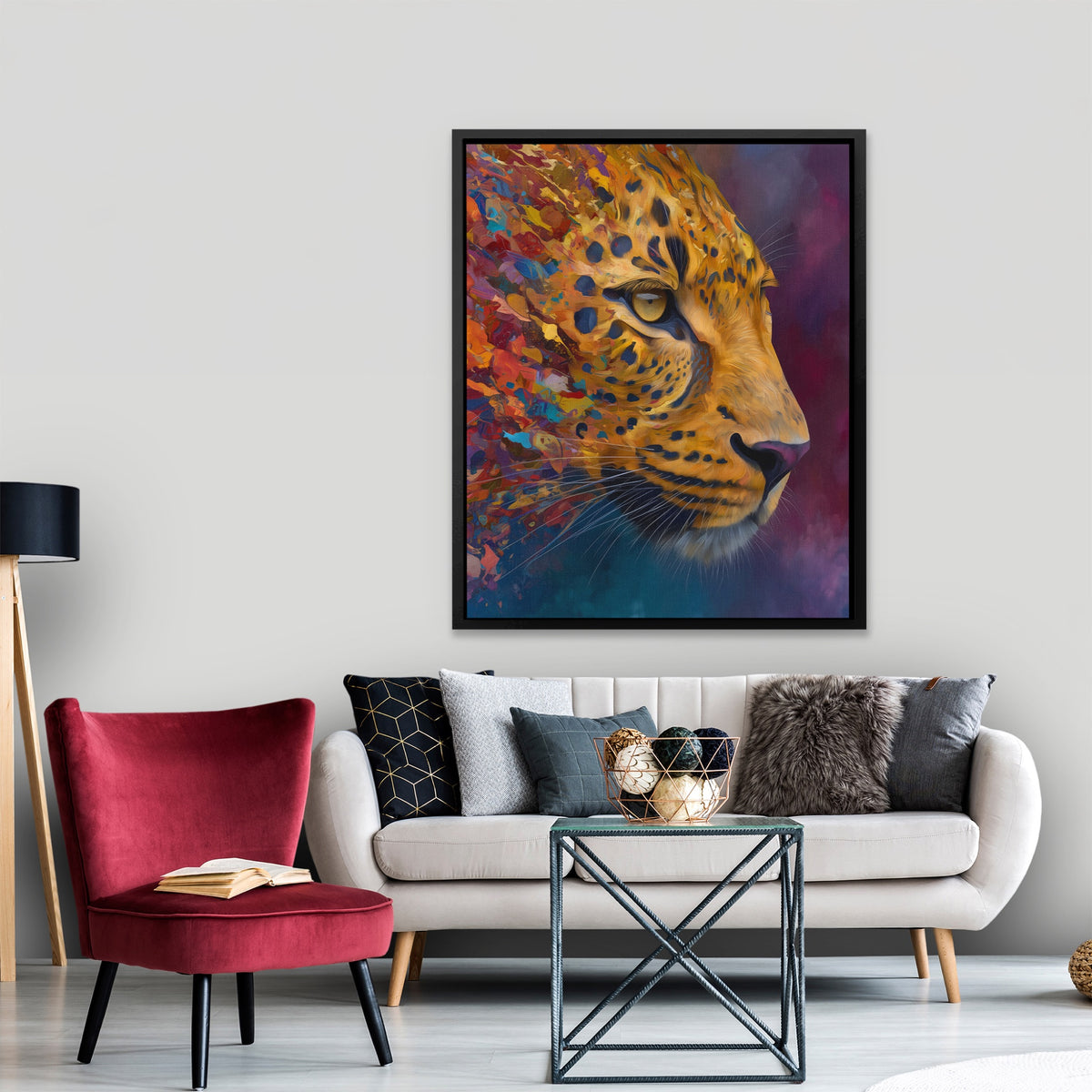 Snow Leopard Amber — Snow Leopard Amber New   Port Living Room Lux 105