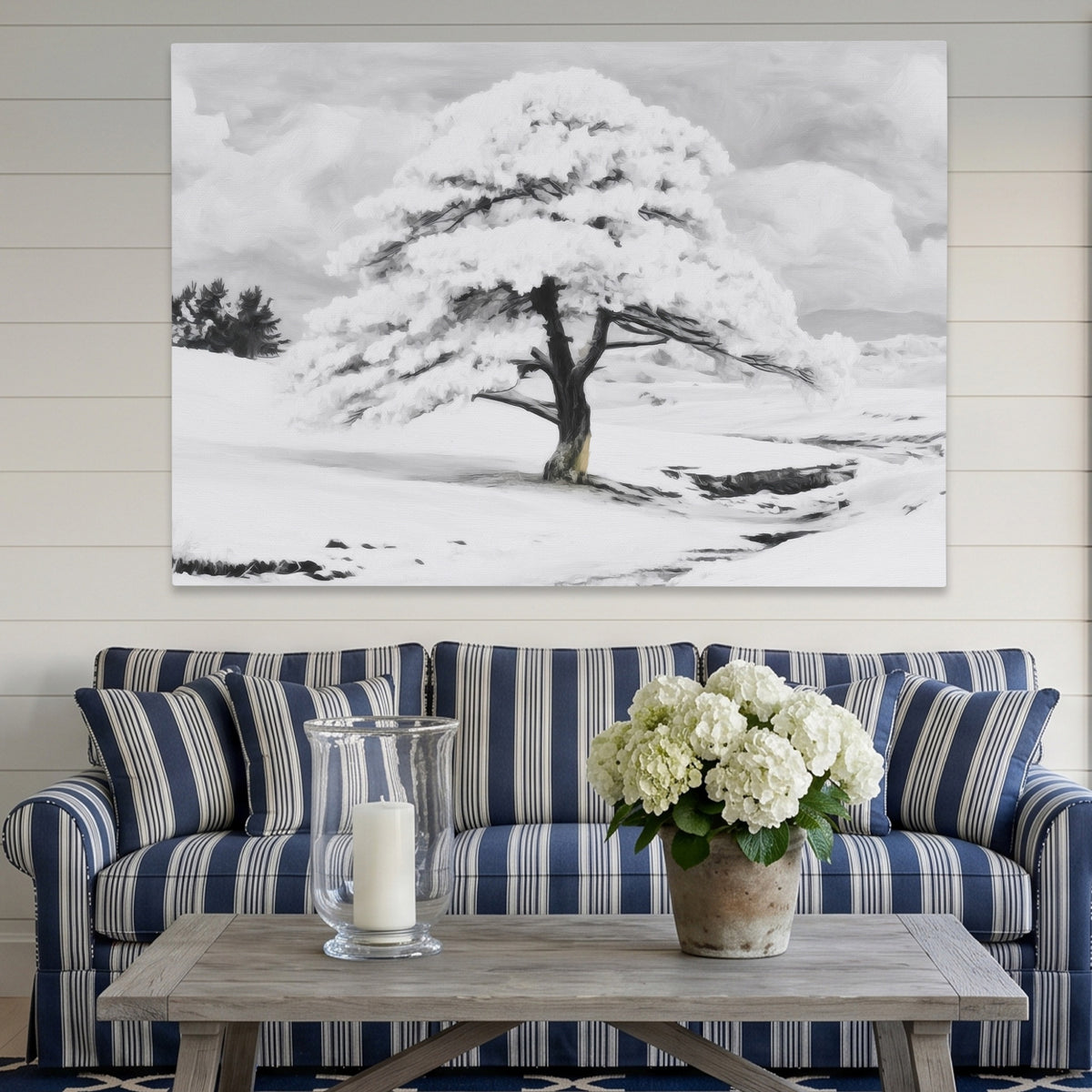 Snowfilled Plains — Snowfilled Plains Striped Couch Land 204