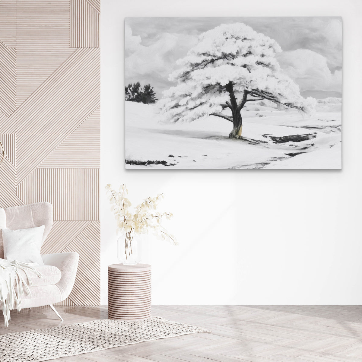 Snowfilled Plains — Snowfilled Plains white chair wall land 220