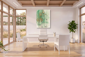 Sobek Divine Guardian — sobek divine guardian office space with desk 3 1port flush print