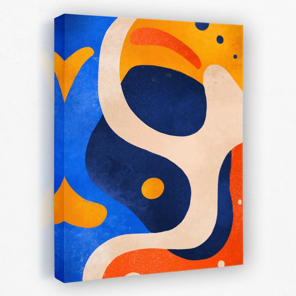 Soft Abstraction - Trippy Canvas Wall Art