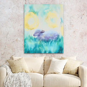 Soft Grass Slumber - Luxury Wall Art