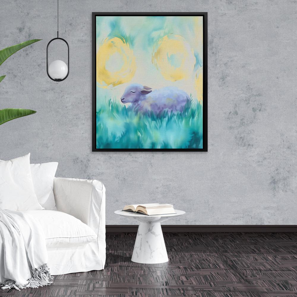 Soft Grass Slumber - Luxury Wall Art