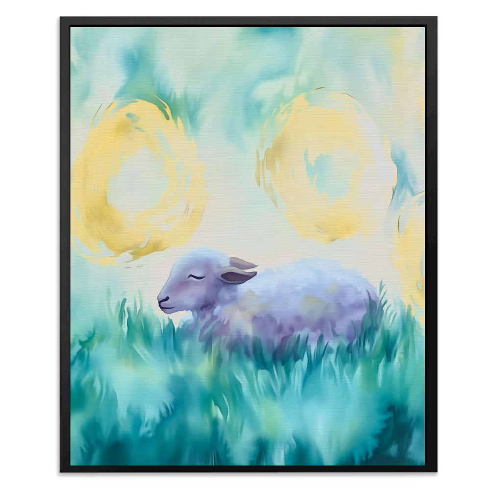 Soft Grass Slumber - Luxury Wall Art