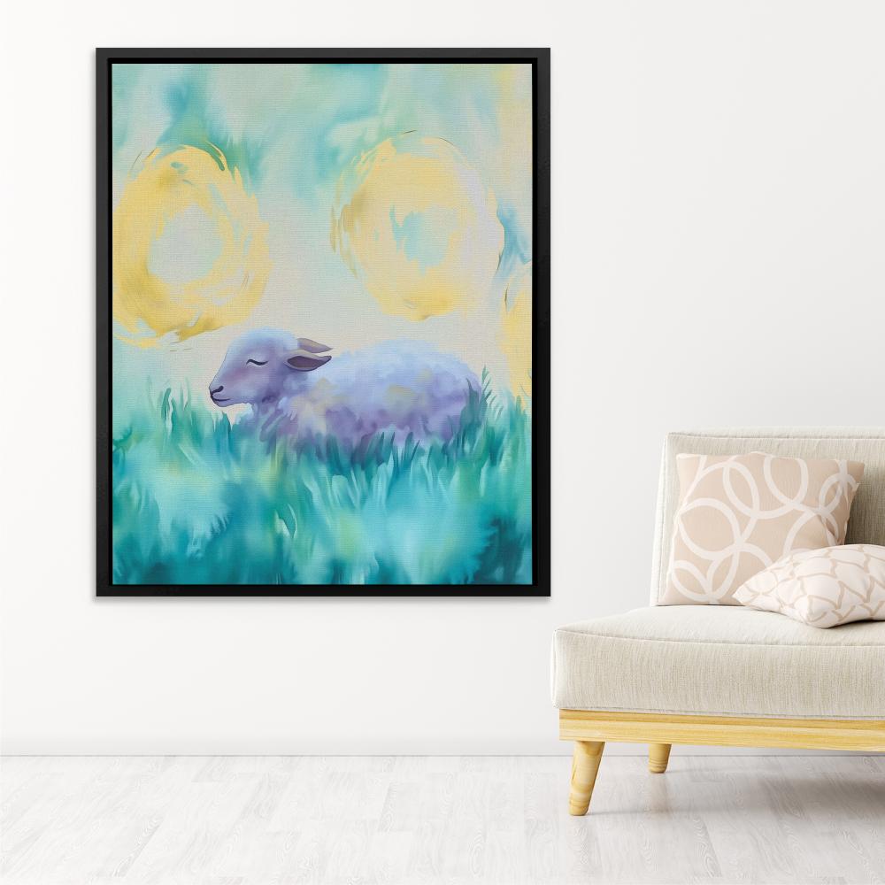 Soft Grass Slumber - Luxury Wall Art