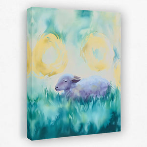 Soft Grass Slumber - Luxury Wall Art