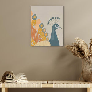 Soft Peacock - Luxury Wall Art