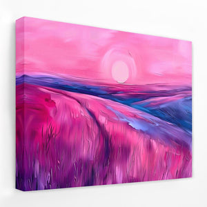 Soft Pink Hills - Luxury Wall Art