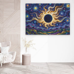Solar Flare Cosmos — Solar Flare Cosmos white chair wall land 221