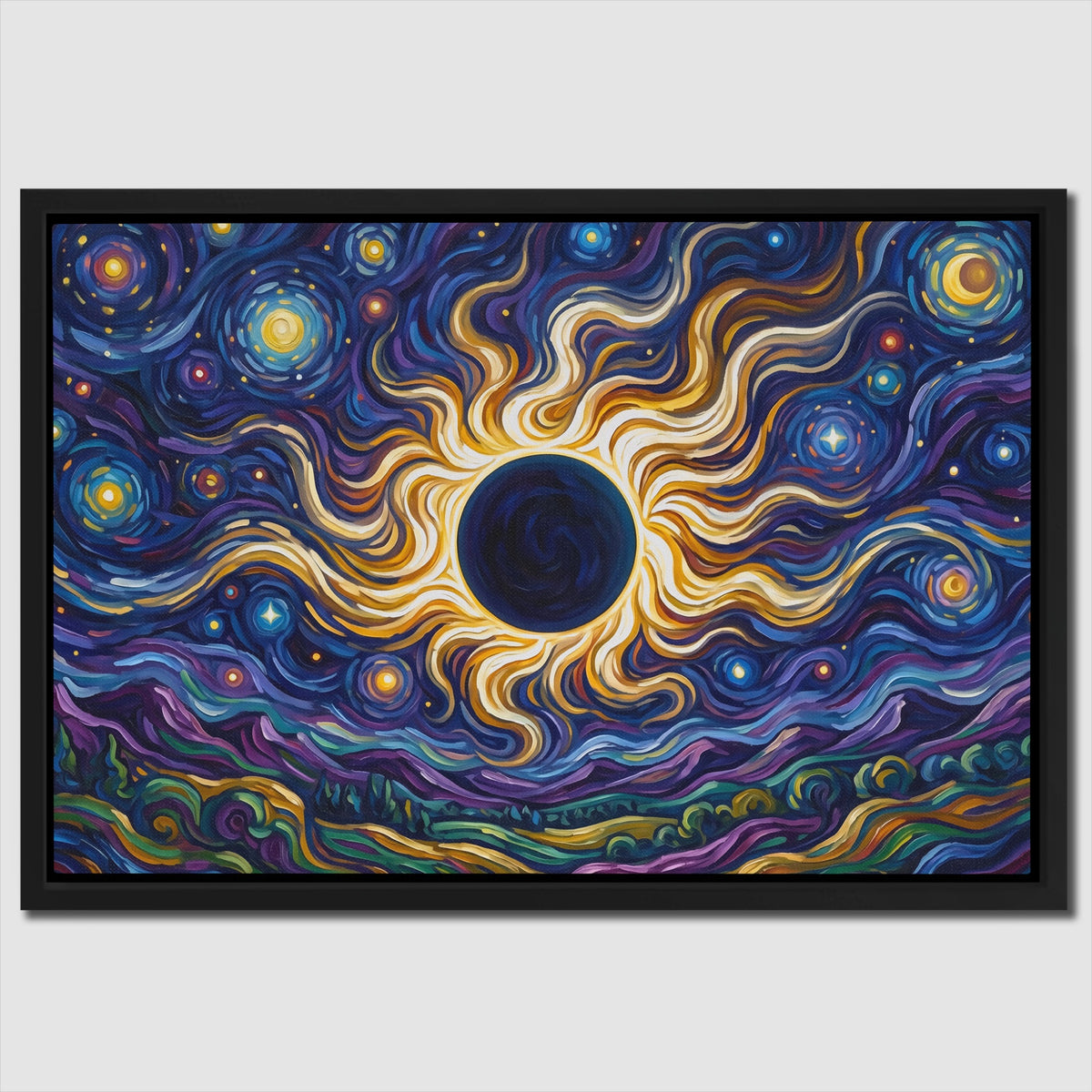 Solar Flare Cosmos — Solar Flare Cosmos Close Up Landscape 77