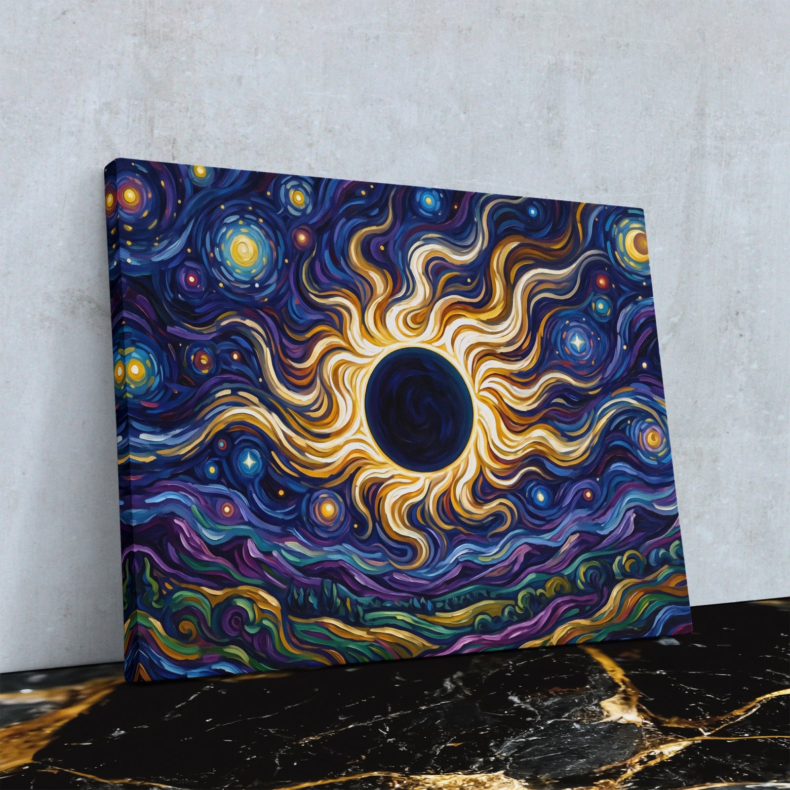 Solar Flare Cosmos — Solar Flare Cosmos Close Up Landscape 77