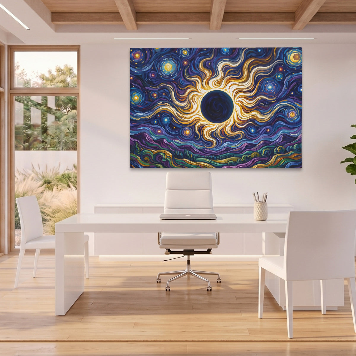 Solar Flare Cosmos — Solar Flare Cosmos Beach House Office Land 29
