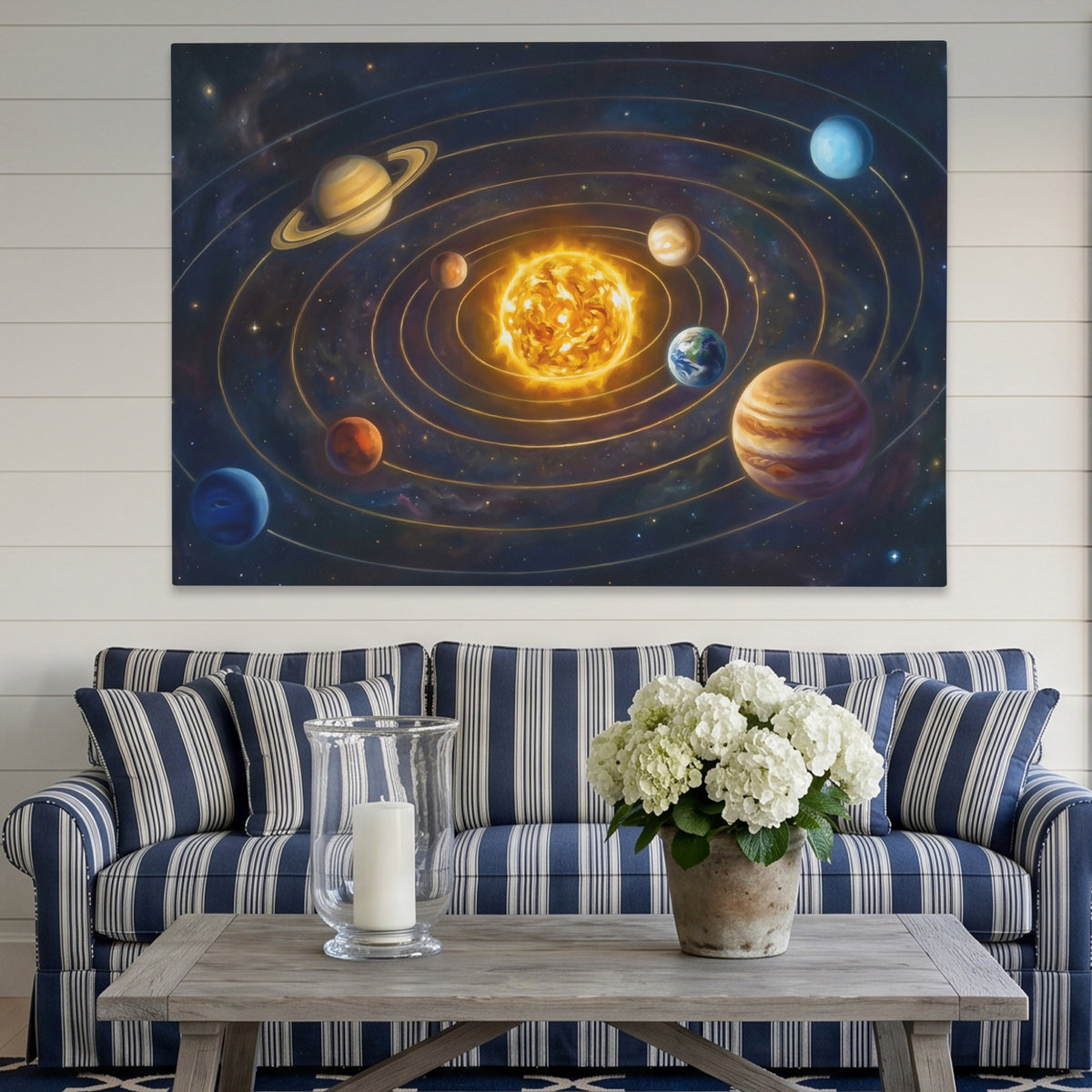 Solar System Orbital — Solar System Orbital Striped Couch Land 206