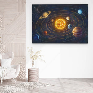 Solar System Orbital — Solar System Orbital white chair wall land 222