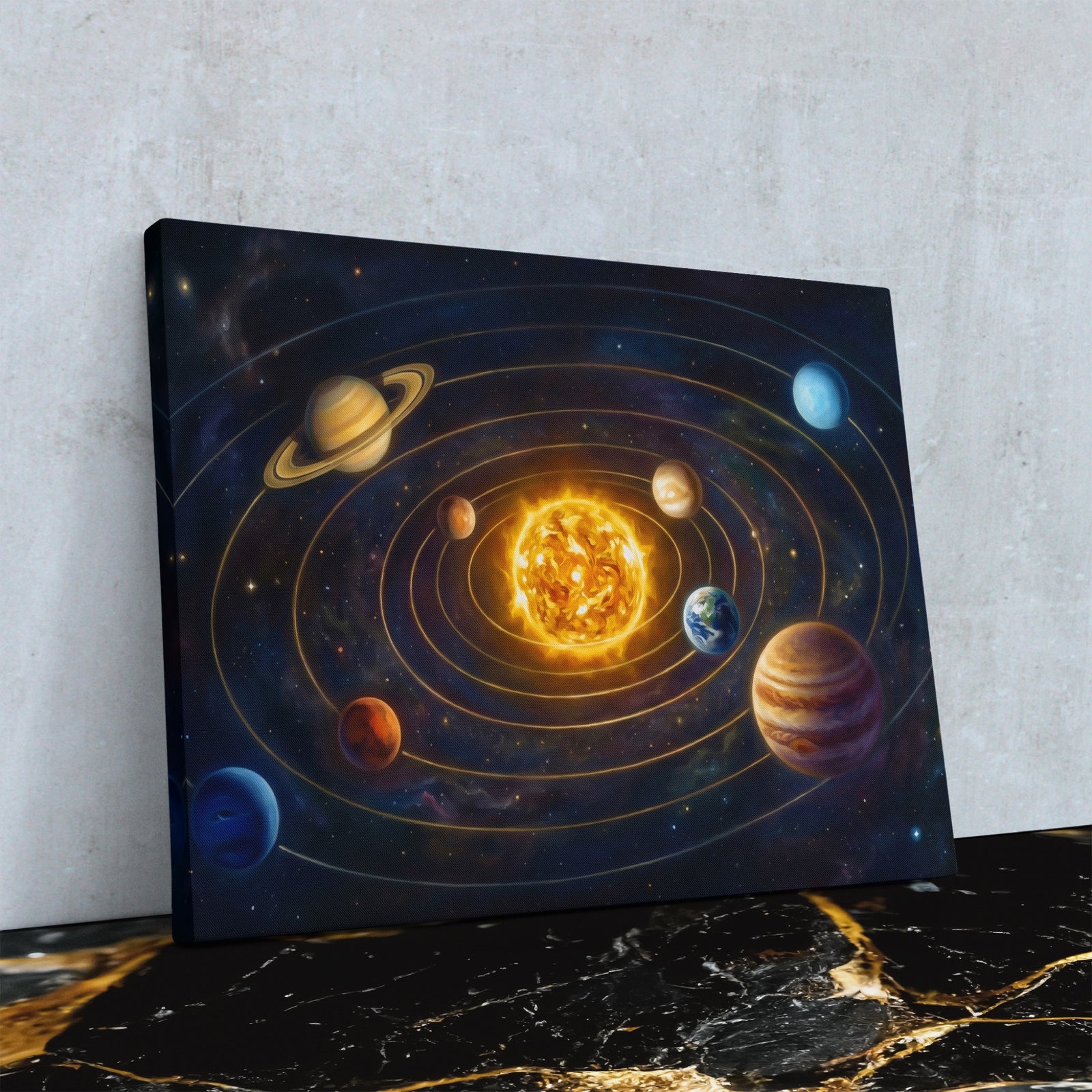 Solar System Orbital — Solar System Orbital Close Up Landscape 78