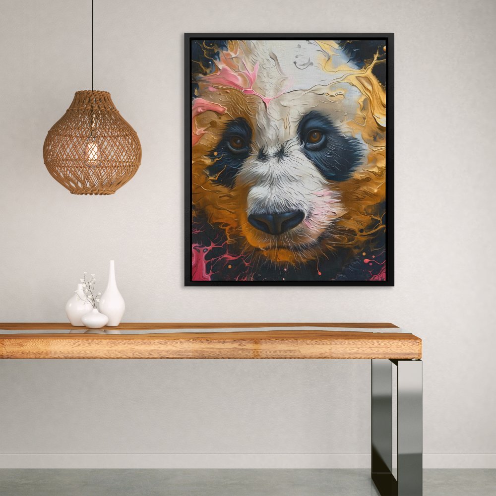 Somber Panda Bear - Luxury Wall Art