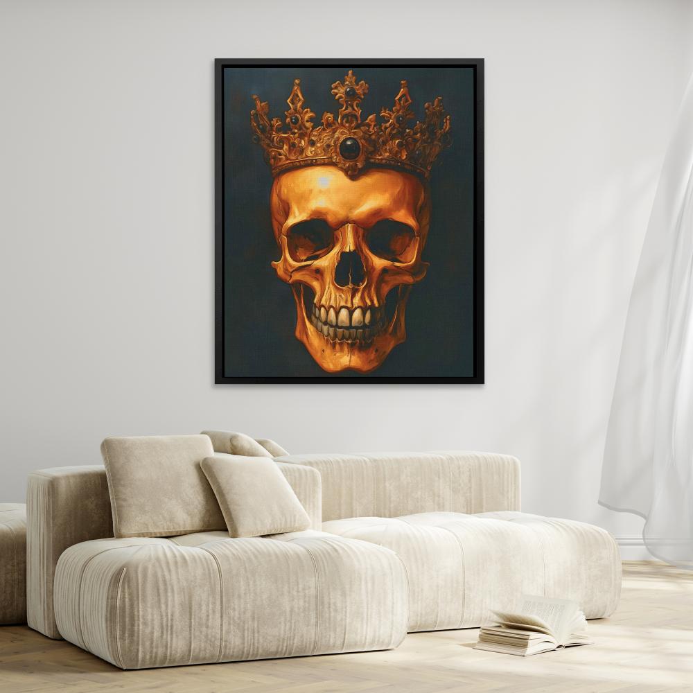 Sovereign Skull - Luxury Wall Art