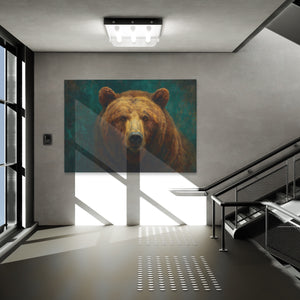 Sovereigns Amber Gaze - Luxury Wall Art