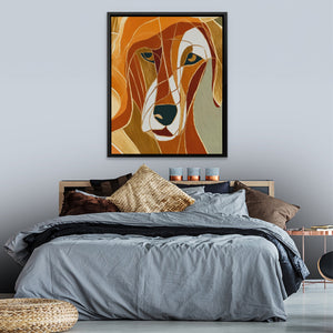 Spaniel Copper Dreams - Luxury Wall Art