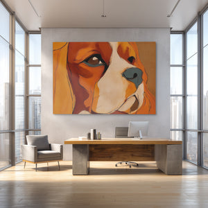 Spaniels Golden Hour - Luxury Wall Art