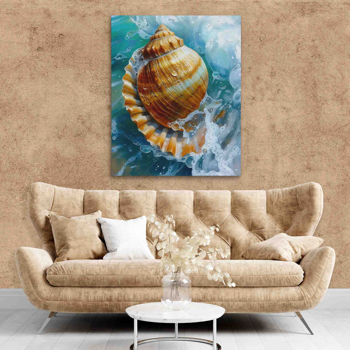 Sparkling Wave - Luxury Wall Art